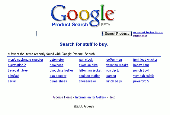 Product Search Home Page: Find products for sale from across the web.